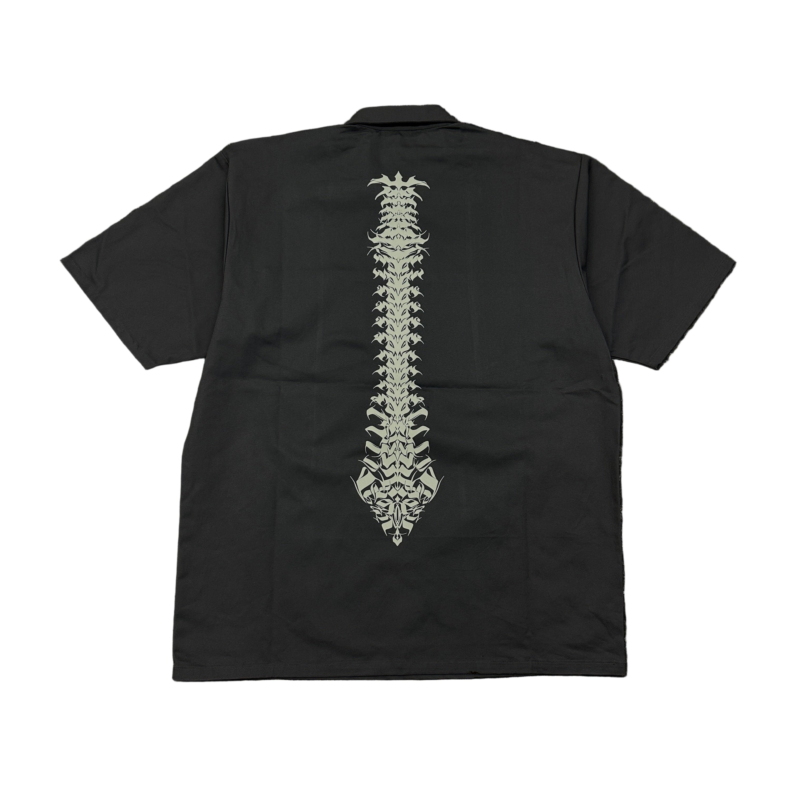 SKELETAL SPINE WORK SHIRT