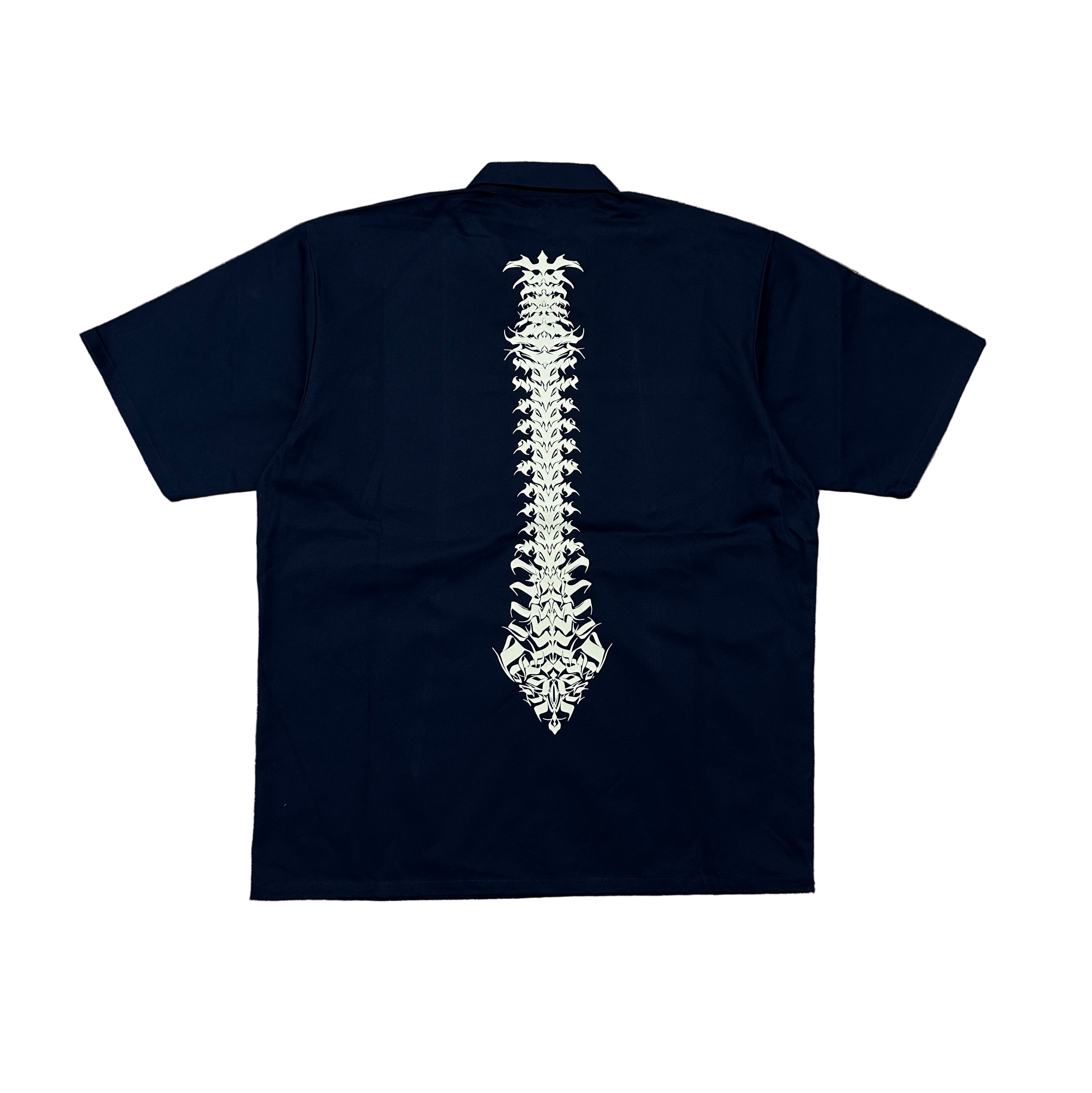 SKELETAL SPINE WORK SHIRT