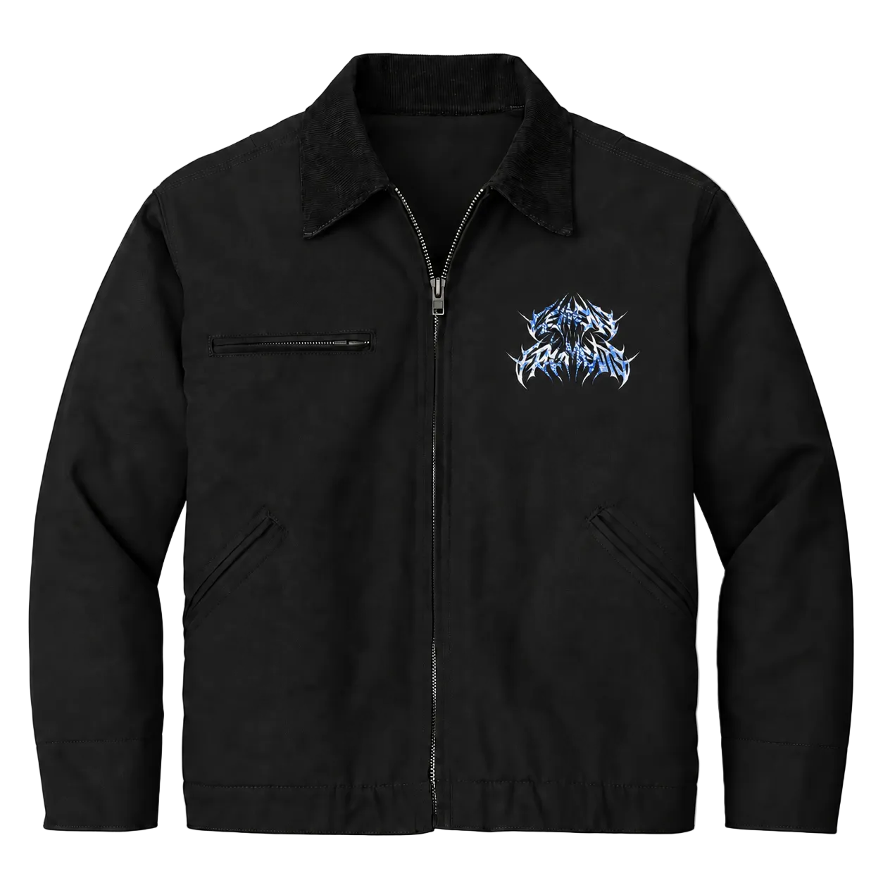 PORCELAIN SKELETAL SPINE JACKET