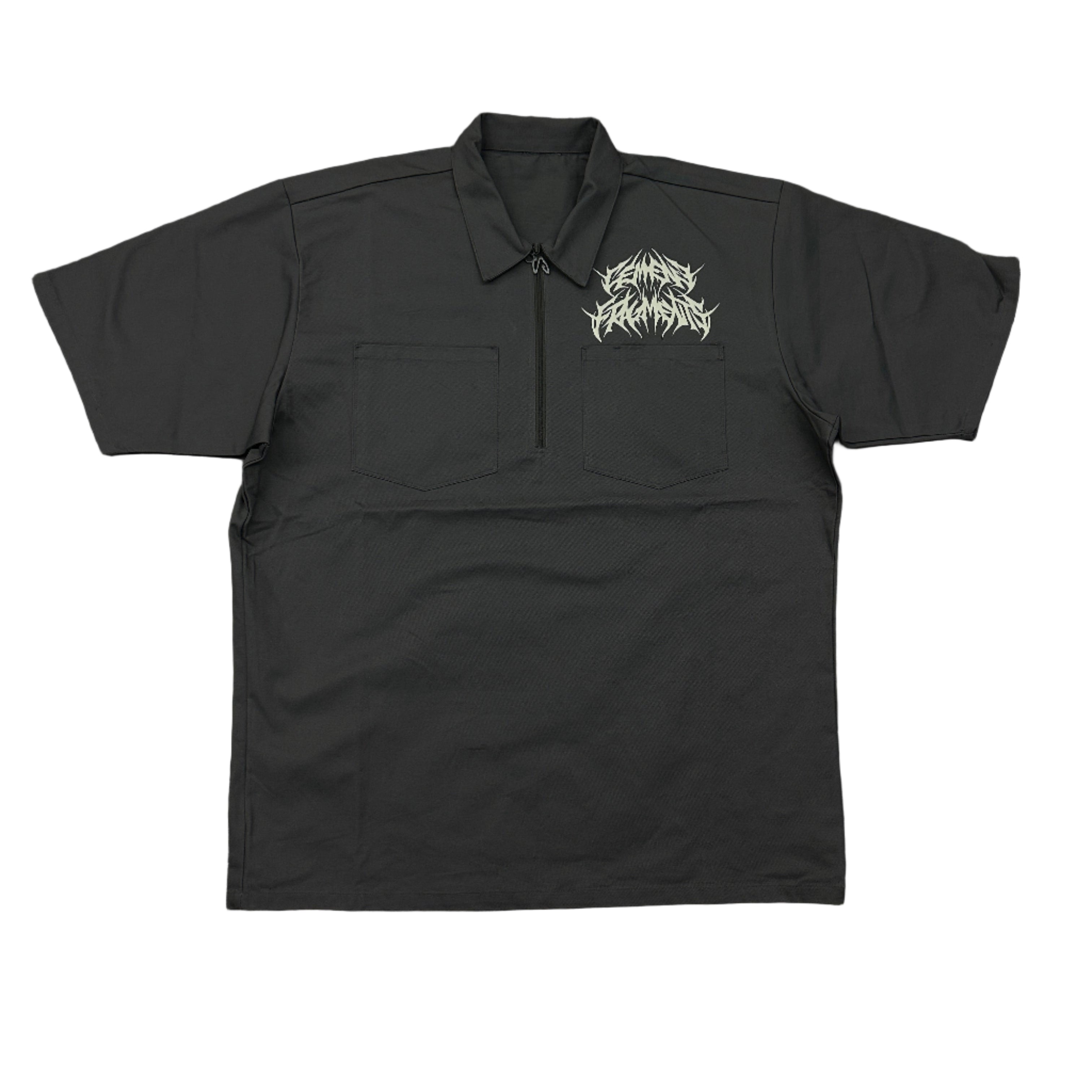 SKELETAL SPINE WORK SHIRT