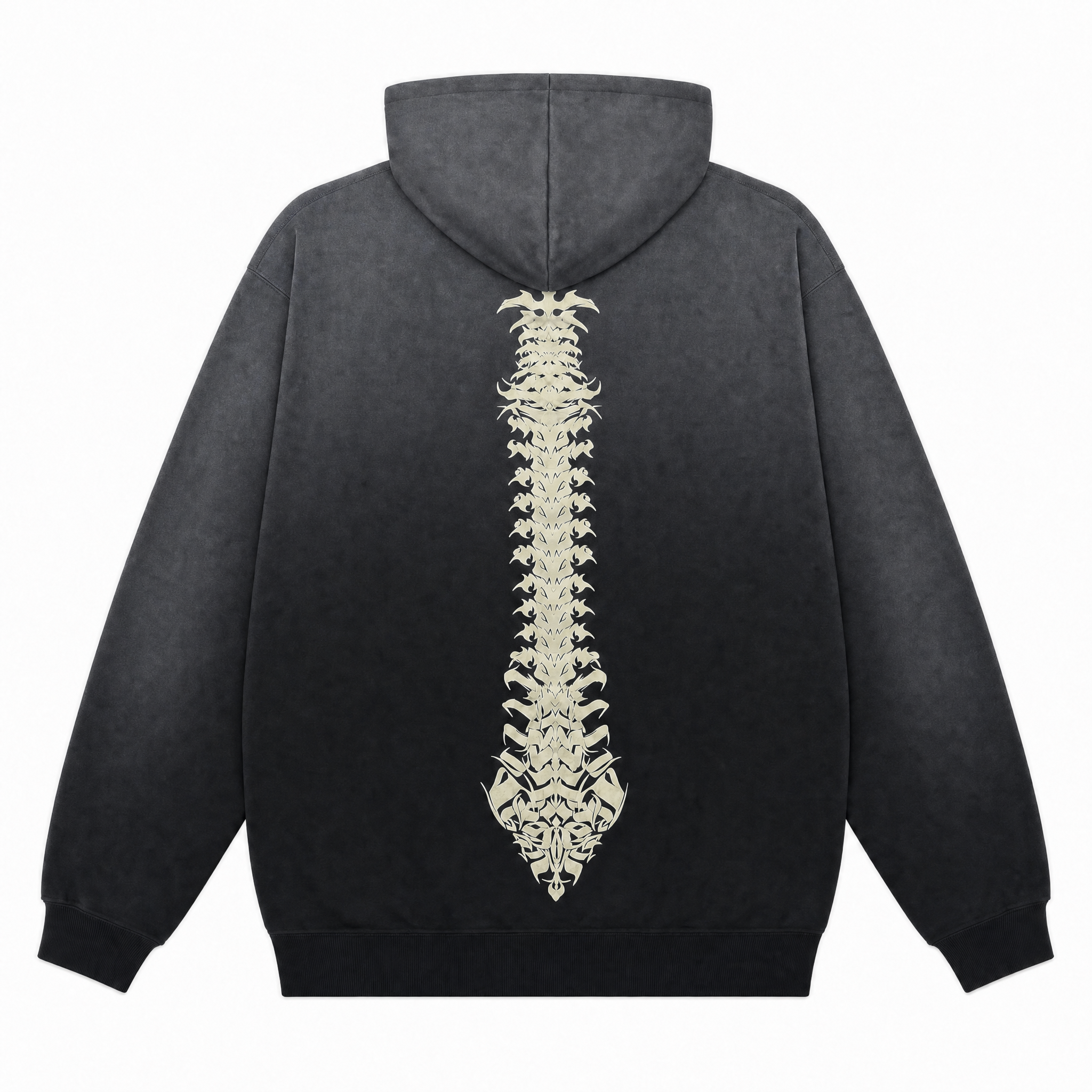 SKELETAL SPINE HOODIE